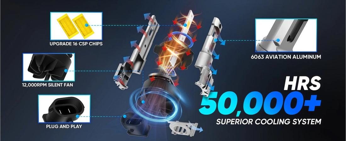 XM1 Series 9012 LED Headlamps are Robust and Durable