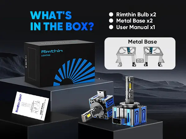 XM1 Series D3S LED Bulbs kit