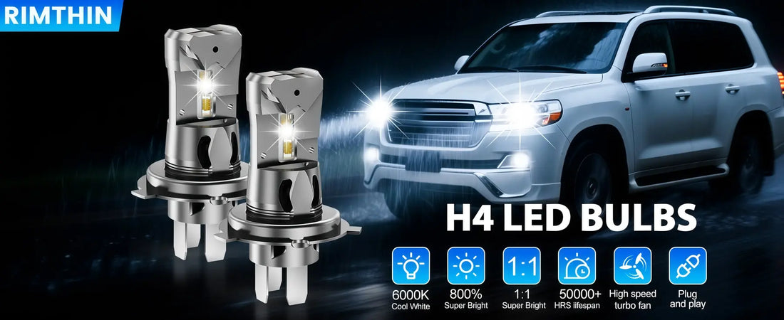 XM3 Series H4 LED Light Bulbs