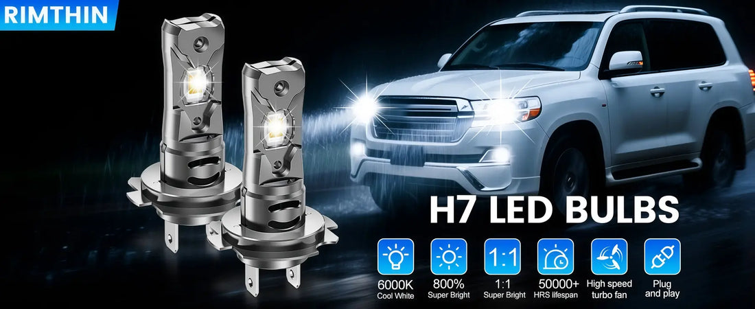 XM3 Series H7 LED Bulbs