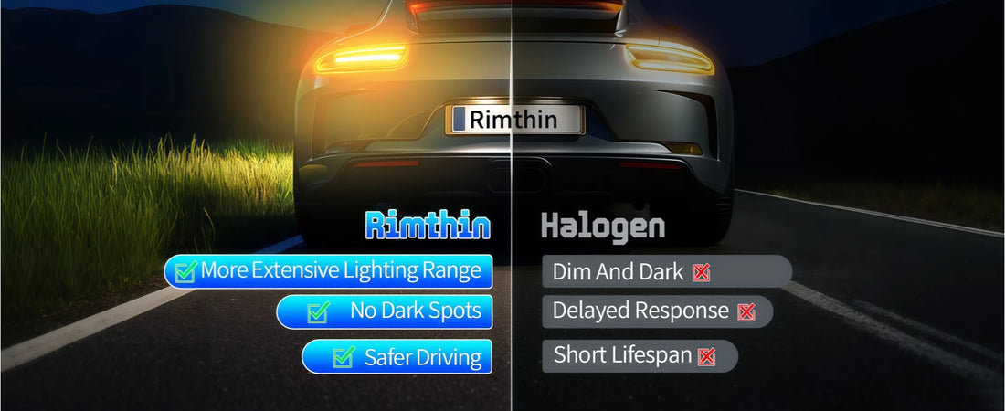 Amber 7440 Turn Signal Bulbs are Brighter than Halogen Lights.