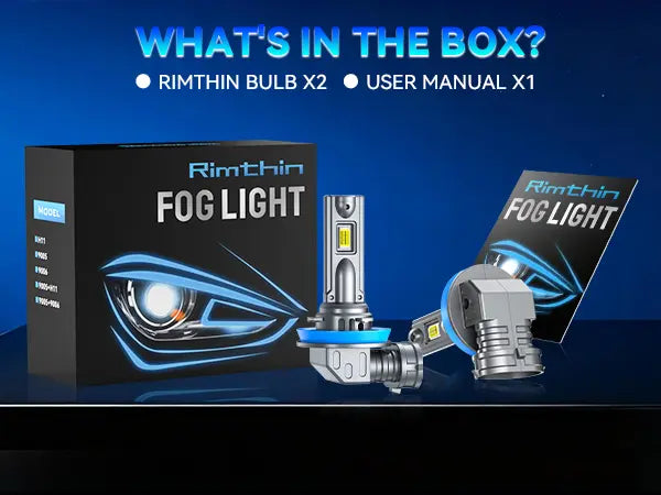 DF1 H11 H9 H8 H16 LED Fog Bulbs Replacement Kit