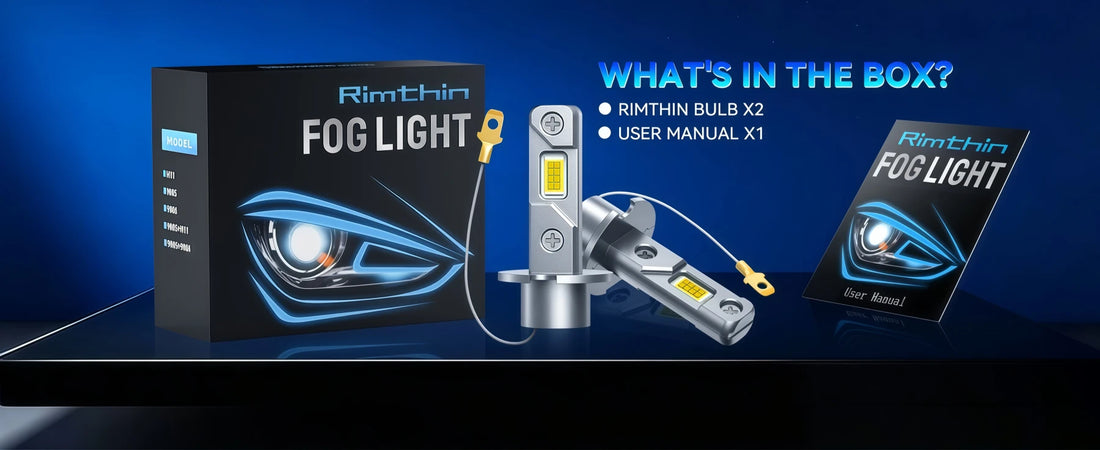 DF1 H3 LED Fog Light Bulbs Replacement Kit