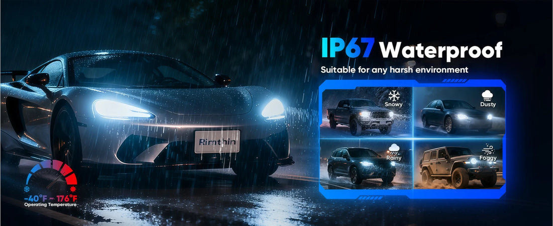 GT2 Series D3S LED Headlamps are Suitable for 99% of Vehicles
