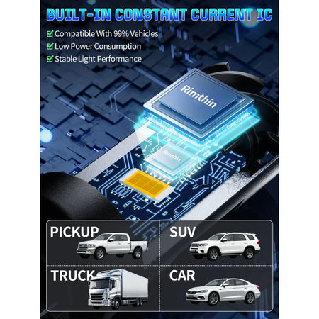 TY1 Series 3156 Amber LED Turn Signal Light Bulbs CANBUS No Error