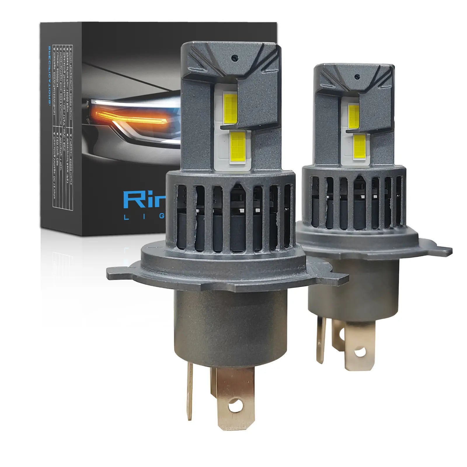 Fit for 2000-2001 Ford Focus H4 LED Headlight Bulbs | Brighter  and Safer