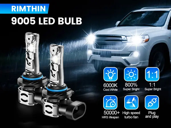 XM3 Series 9005 LED Bulbs