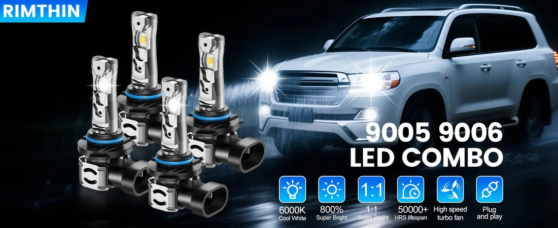 XM3 Series 9006 9005 LED Light Bulbs