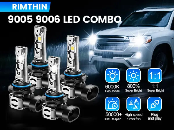 XM3 Series 9006 9005 LED Bulbs